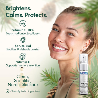 Nordic Organic Birch Sap Face Mist – COSMOS Certified Organic Formula with Hyaluronic Acid & Chaga Mushroom, Fragrance Free, Made in Finland 3.38 oz (100 ml), 1 Bottle Nordic OrganicBuy Supplements Australia