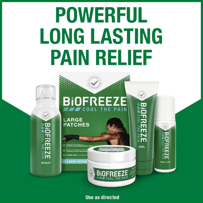 Biofreeze Roll-On Pain-Relieving Gel 3 FL OZ, Colorless (Pack Of 12) Topical Pain Reliever For Muscles And Joints From Arthritis, Backache, Strains, Bruises, & Sprains (Package May Vary) BiofreezeBuy Supplements Australia