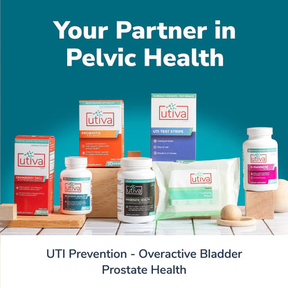 Szio+ Utiva Bladder Health - Control Supplement for Overactive Bladder and Lower Urinary Tract Health - Clinically Proven to Reduce Frequency and Urgency - 60 Capsules Szio+Buy Supplements Australia