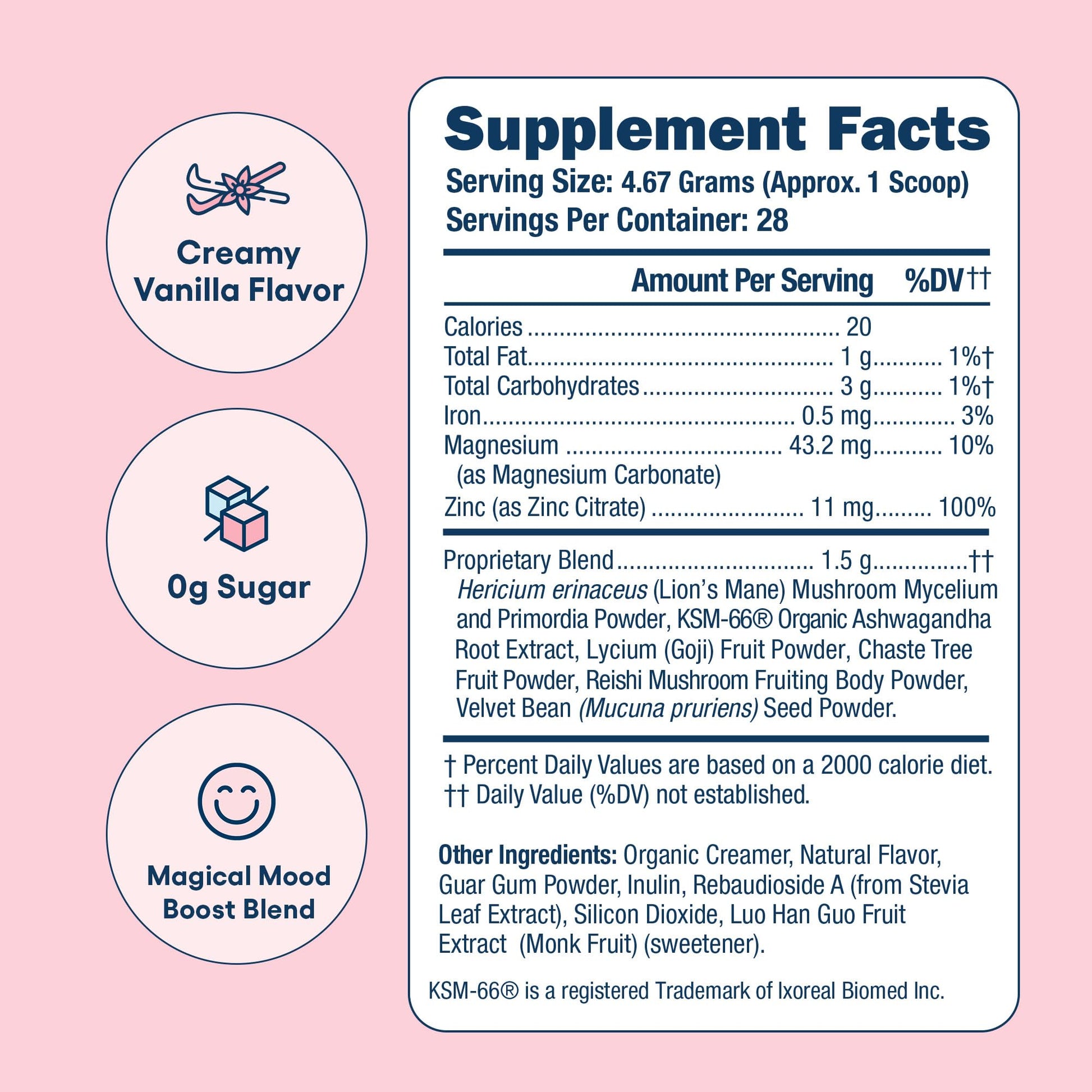 Love Sweat Fitness Mood & Stress Support Supplement for Women | Ashwagandha, B Vitamins & Magnesium Powder | Focus, Calm & Balance | Miss Congeniality Vanilla | Vegan, Non-GMO | 28 Servings Love Sweat FitnessBuy Supplements Australia