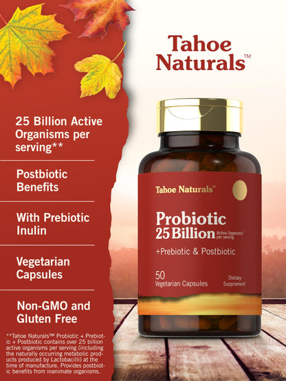 Carlyle Prebiotic, Probiotic & Postbiotic | 25 Billion CFU | 60 Powder Pills | Men and Women CarlyleBuy Supplements Australia