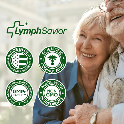 Lymph Savior - Plant-Based Lymphatic Support Supplement with Red Clover, Horse Chestnut & Burdock Root for Fluid Balance & Daily Wellness - Non-GMO, Made in USA - 30-Day Supply, 1 Bottle Lymph SaviorBuy Supplements Australia