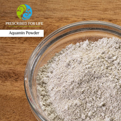 Prescribed for Life Aquamin Powder, Red Marine Algae Supplements, Rich in Plant Based Calcium & Magnesium, 72 Trace Minerals, Non GMO (113g) Prescribed For LifeBuy Supplements Australia