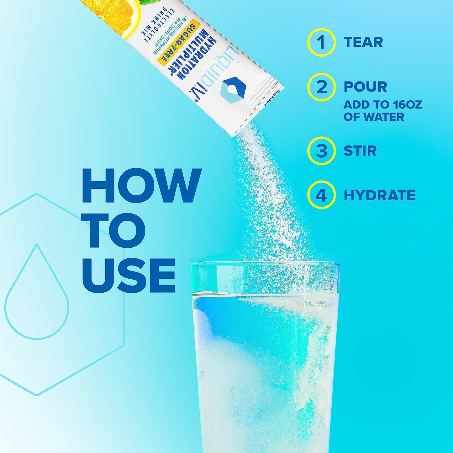 Liquid I.V. Sugar-Free Hydration Multiplier - Lemon Lime – Hydration Powder Packets  Liquid I.V.Buy Supplements Australia