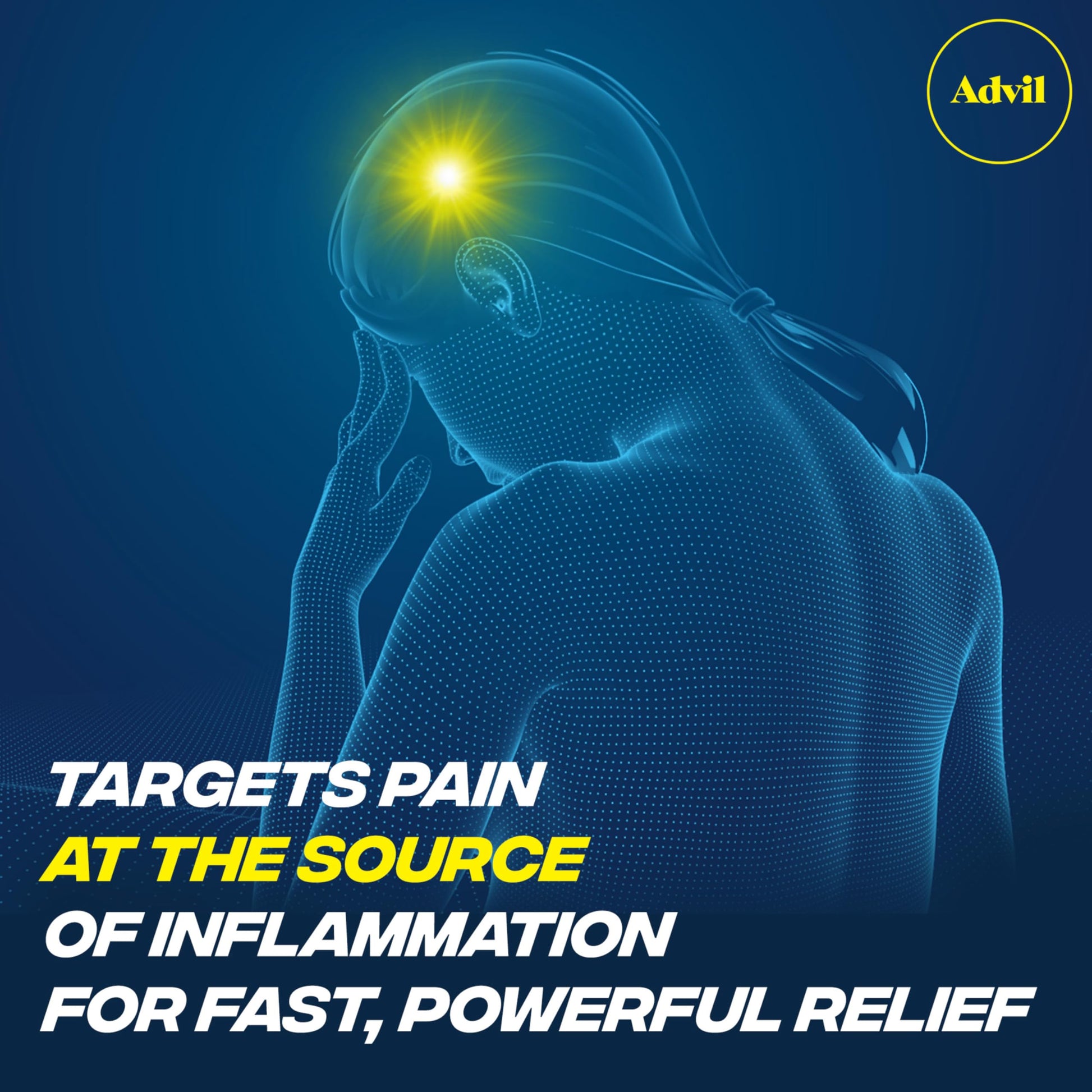 Advil Pain Reliever and Fever Reducer, Ibuprofen 200mg for Pain Relief - 24 Coated Tablets AdvilBuy Supplements Australia