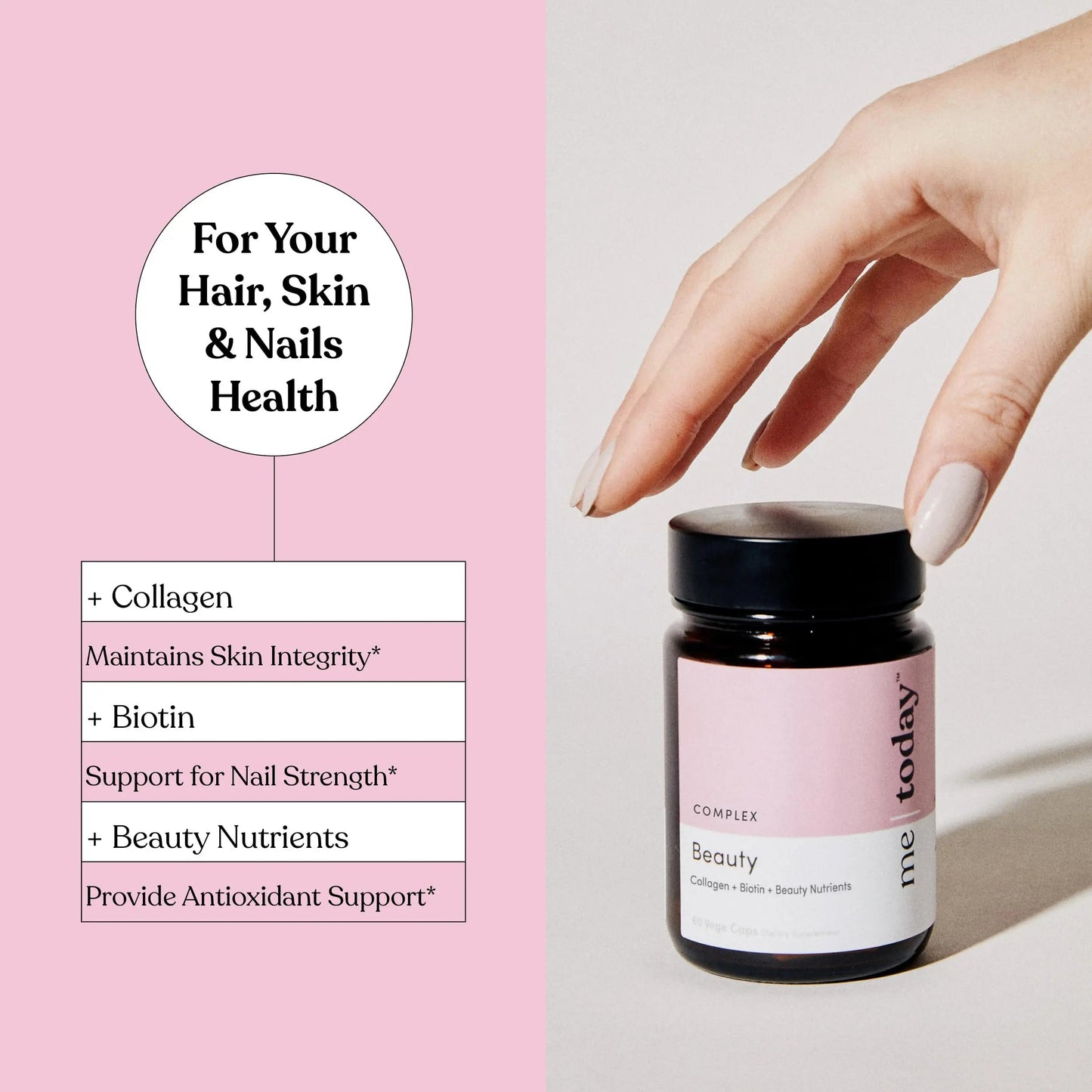 me today Beauty Supplement Hair, Skin and Nails, Vitamins for Women and Men – with Biotin, Collagen, Vitamin C me todayBuy Supplements Australia