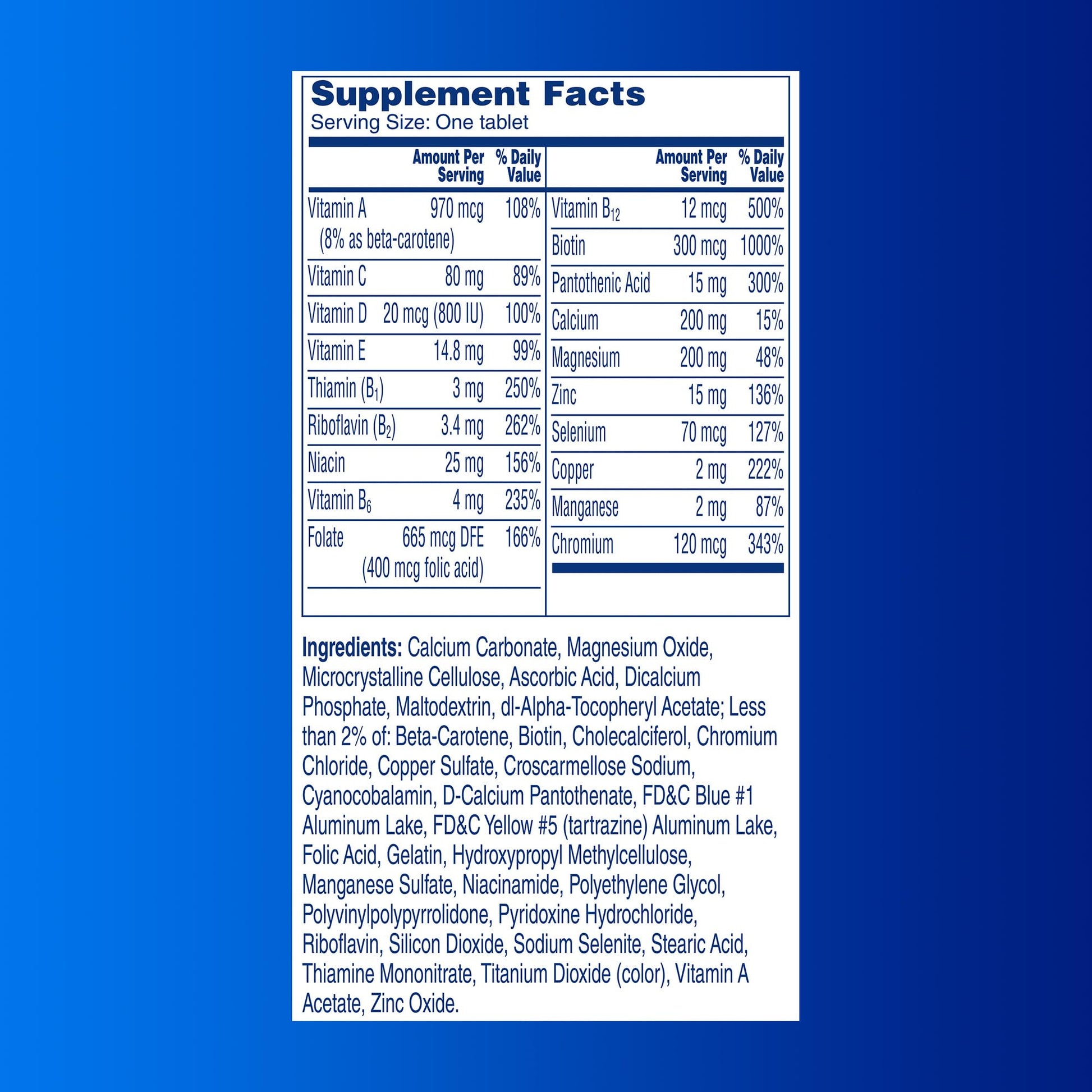 One A Day Men’s Pro Edge Multivitamin, Supplement with Vitamin A,C,D, E and Zinc for Immune Health Support and Magnesium for Healthy Muscle Function, 50 Count ONE A DAYBuy Supplements Australia
