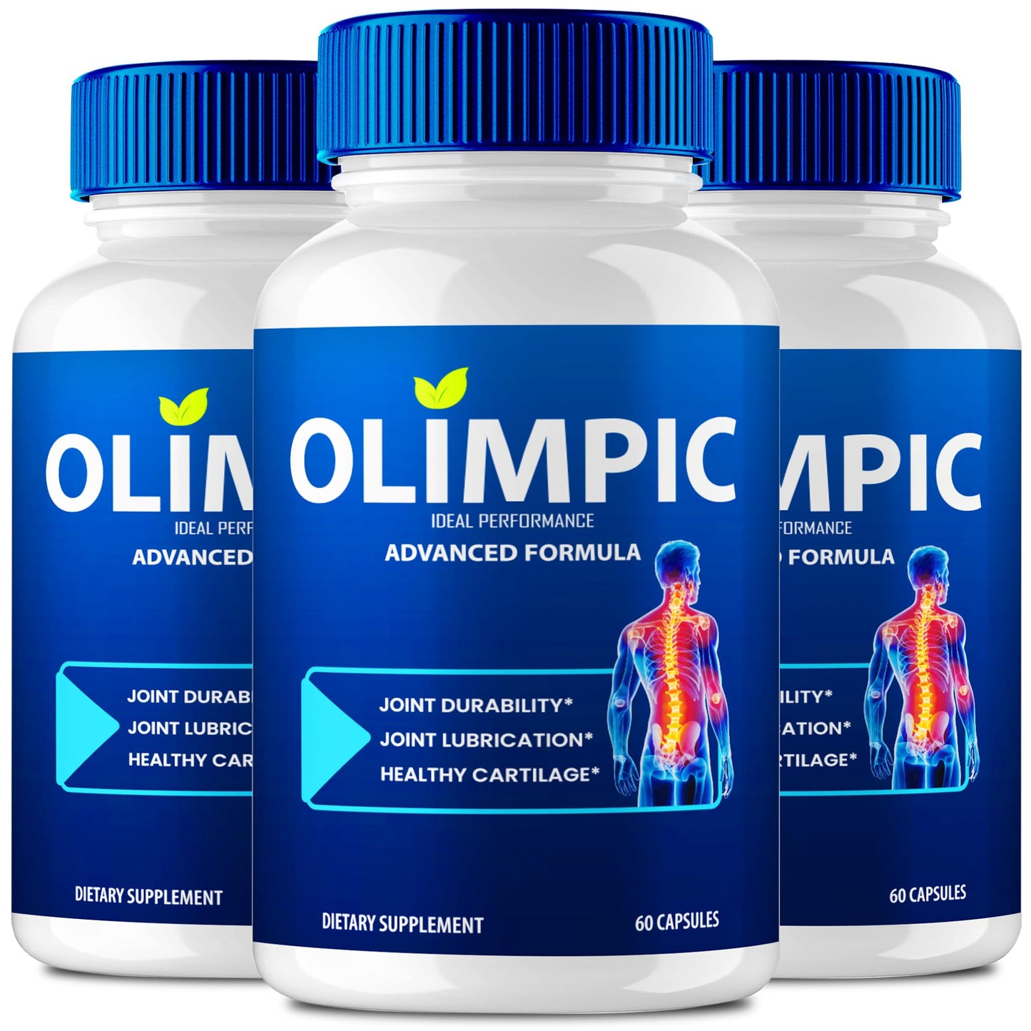 Olimpic Capsules, Advanced Joint Support Supplement Pills for Mobility and Comfort - Maximum Strength, Official Olim Pic Joint Support All Natural Formula, Premium Olim-Pic Reviews (3 Pack) IDEAL PERFORMANCEBuy Supplements Australia