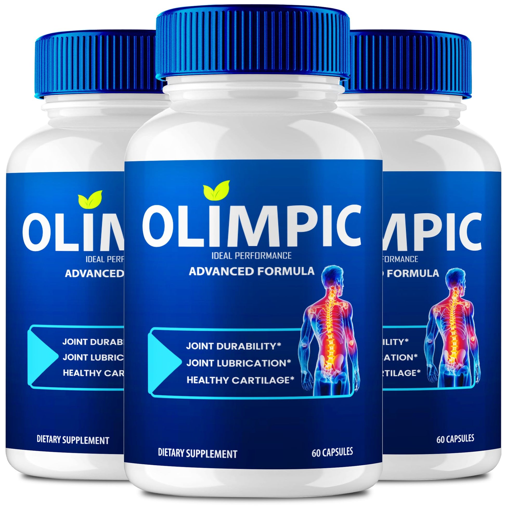 Olimpic Capsules, Advanced Joint Support Supplement Pills for Mobility and Comfort - Maximum Strength, Official Olim Pic Joint Support All Natural Formula, Premium Olim-Pic Reviews (3 Pack) IDEAL PERFORMANCEBuy Supplements Australia