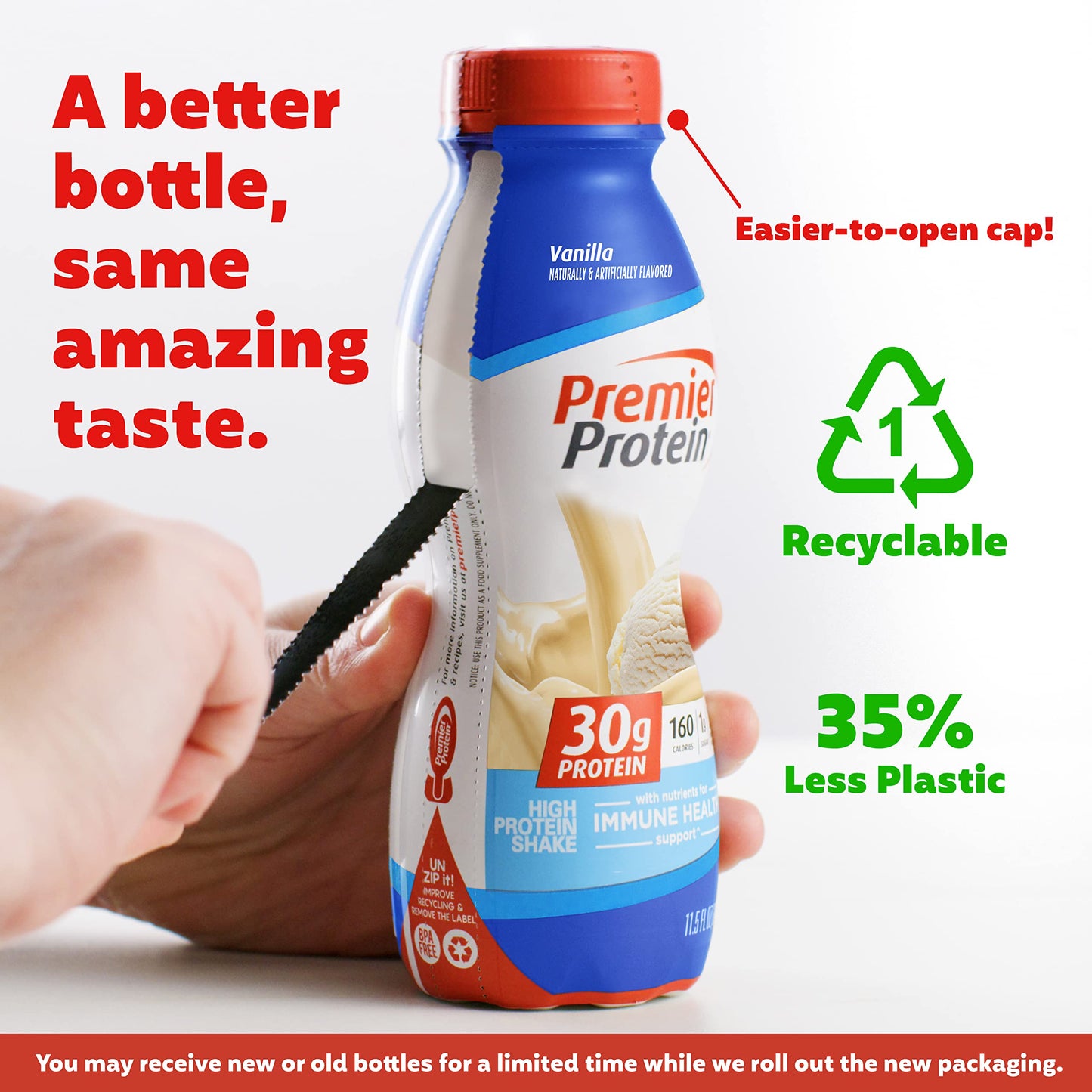 Premier Protein Shake Bottle, Vanilla, Liquid, Powder, keto, 30g Protein, 1g Sugar Premier ProteinBuy Supplements Australia