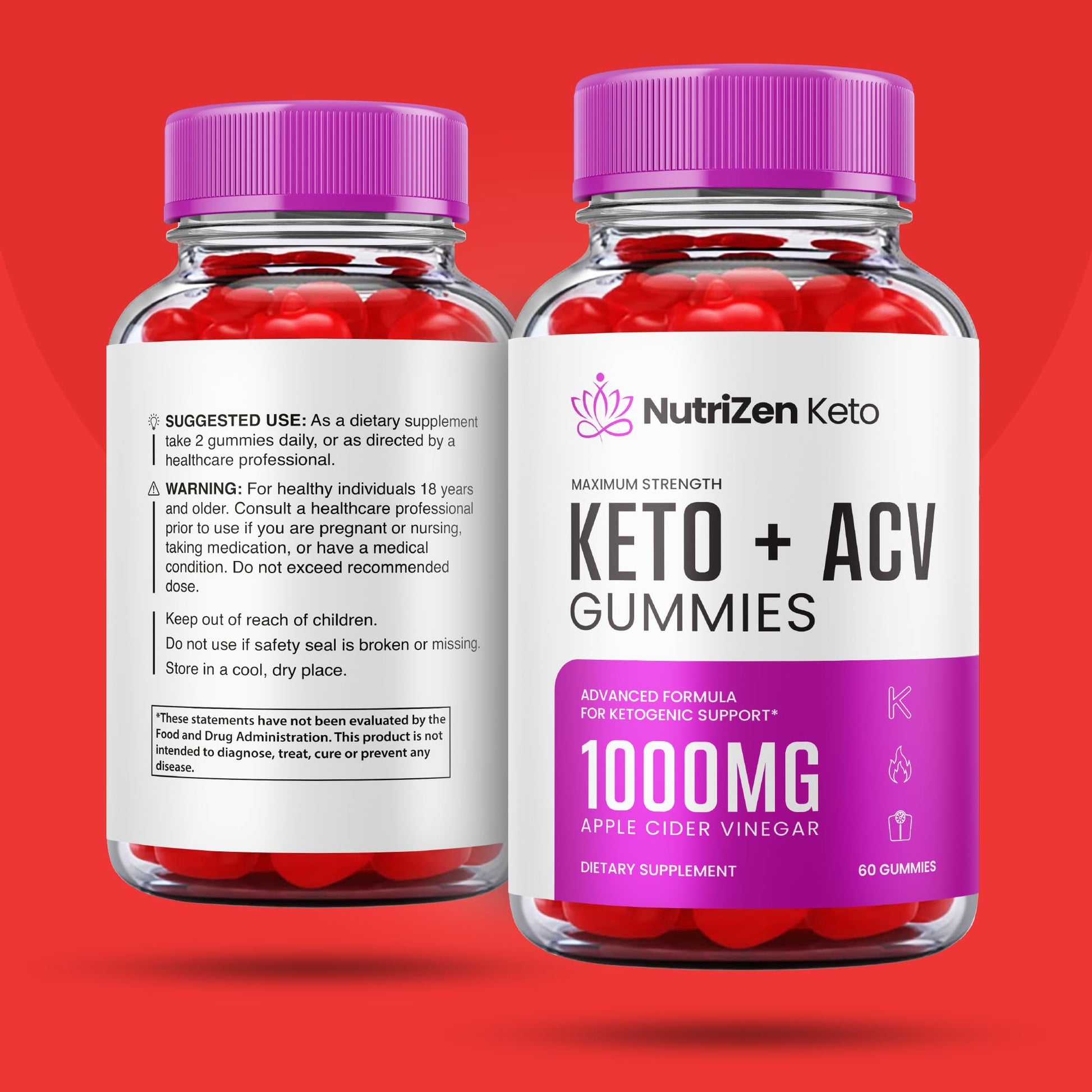 (5 Pack) Nutrizen Keto Acv Gummies - Official Formula - Nutrizen Keto + Acv Gummies HealthlyBuy Supplements Australia