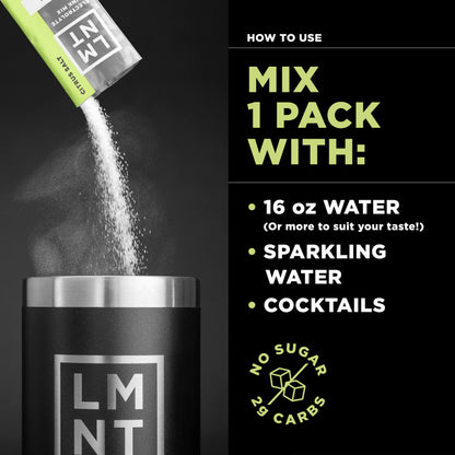 LMNT Zero-Sugar Electrolytes - Variety Pack Bundle - Hydration Powder Packets Drink LMNTBuy Supplements Australia