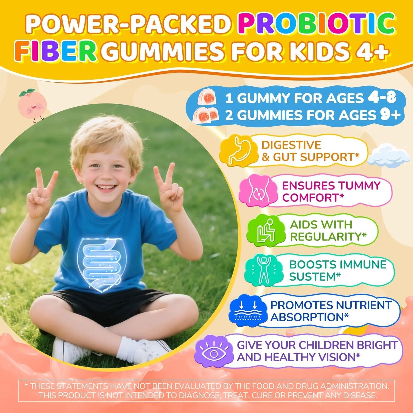 NEVISS Multivitamin for Men & Probiotics for Kids Teen + Veggie & Fruit Fiber Gummies NEVISSBuy Supplements Australia