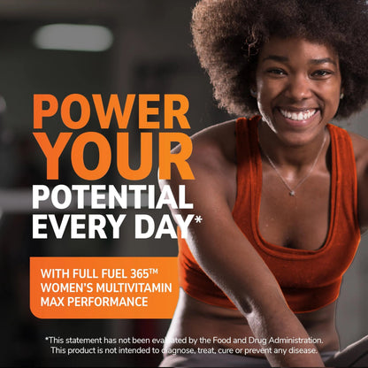 21st Century Full Fuel 365 Active Women’s Multivitamin, 120 Tablets, Daily Vitamins and Minerals for Energy, Muscle Support, Immune Health 21st Century