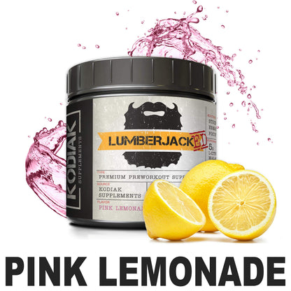 Kodiak Supplements LUMBERJACKED Pre-Workout Supplement with CarnoSyn 30 Servings Kodiak SupplementsBuy Supplements Australia