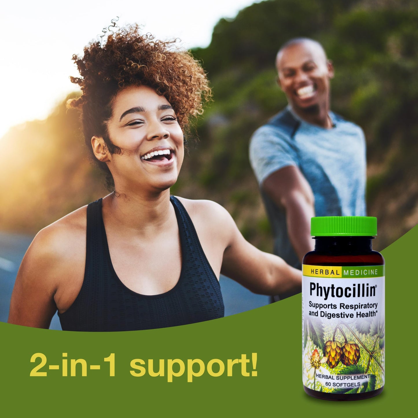 Herbs Etc. Phytocillin - Respiratory & Digestive Health Support Supplement - Herbal Formula to Support Digestion - Support Healthy Breathing - 60 Softgels (60 Servings) Herbs Etc.Buy Supplements Australia