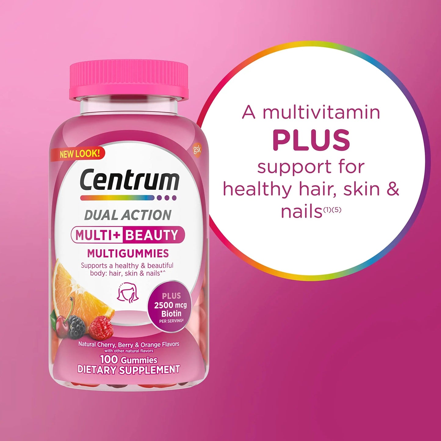 Centrum Multivitamin Gummy, 100 Count (Pack of 1) CentrumBuy Supplements Australia