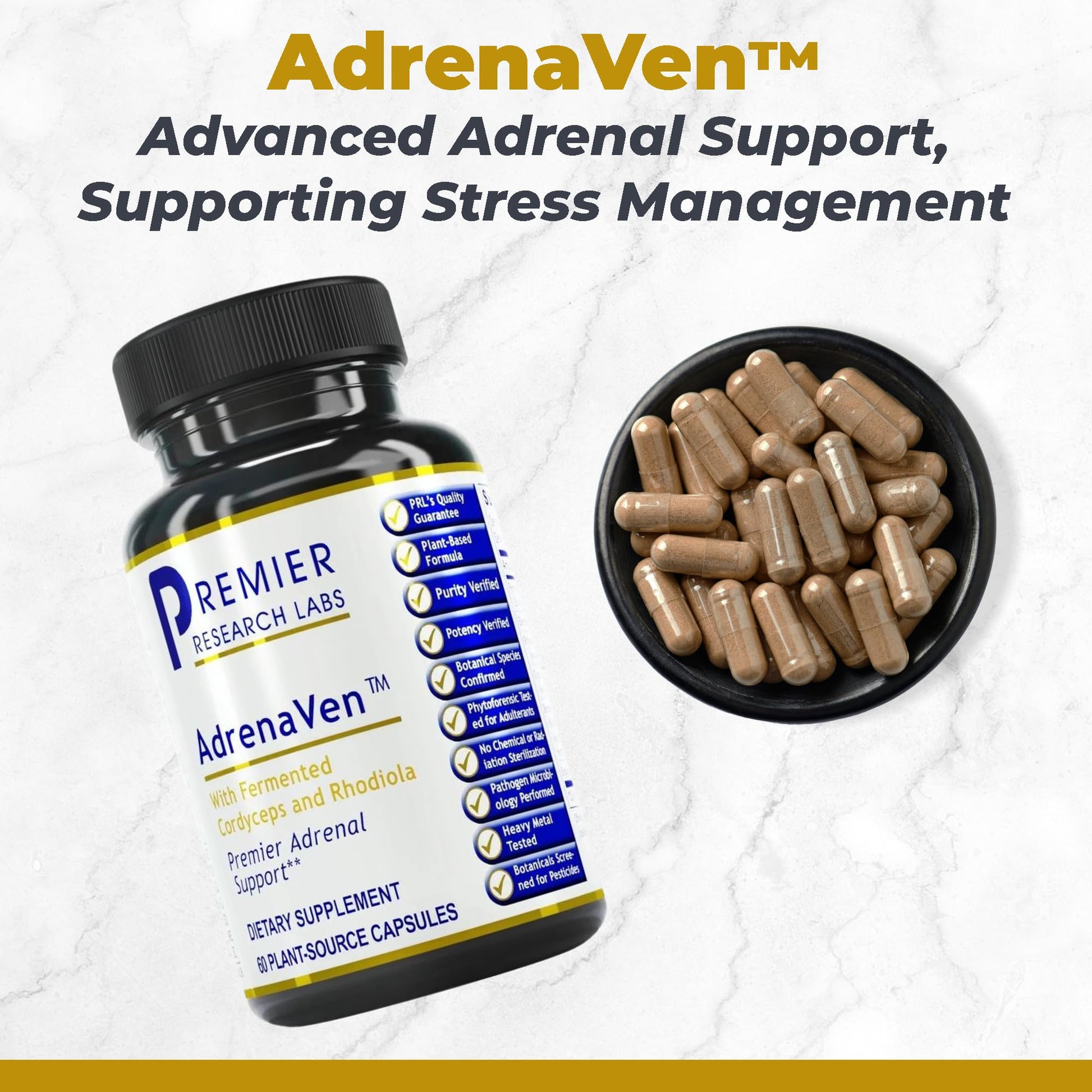 Premier Research Labs Magnesium Glycinate, Max BN-D, & AdrenaVen Supplement Bundle - Pure Magnesium, Liquid Vitamin B Complex for Liver & Brain Health, Adrenal Support for Women & Men - Pack of 3 Premier Research LabsBuy Supplements Australia