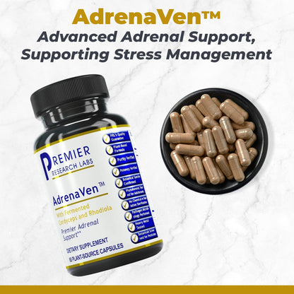 Premier Research Labs Magnesium Glycinate, Max BN-D, & AdrenaVen Supplement Bundle - Pure Magnesium, Liquid Vitamin B Complex for Liver & Brain Health, Adrenal Support for Women & Men - Pack of 3 Premier Research LabsBuy Supplements Australia