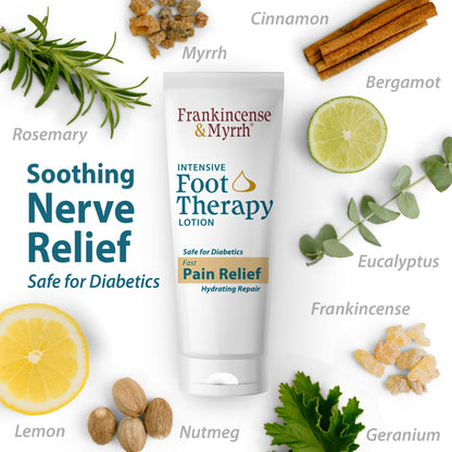 Frankincense & Myrrh Foot Pain Relief Cream - Intensive Foot Therapy Lotion - Diabetic Nerve Pain Relief Cream | Restless Leg Syndrome | Frankincense Essential Oil, 3 Ounce (1-Pack) FRANKINCENSE & MYRRHBuy Supplements Australia