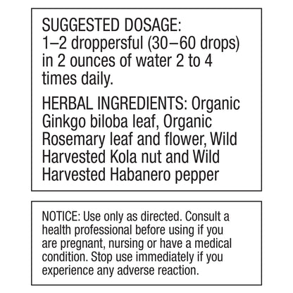 Dr. Schulze's Brain Formula 2 oz. - Vegan and Wild-Harvested | Stimulates Circulation and and Improved Mental Focus Dr. Schulze'sBuy Supplements Australia