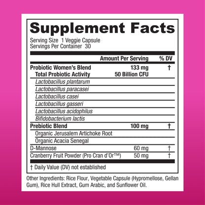 Physician's CHOICE Feminine Power Duo Bundle - Vaginal Probiotic + Womens Probiotic Physician's CHOICEBuy Supplements Australia