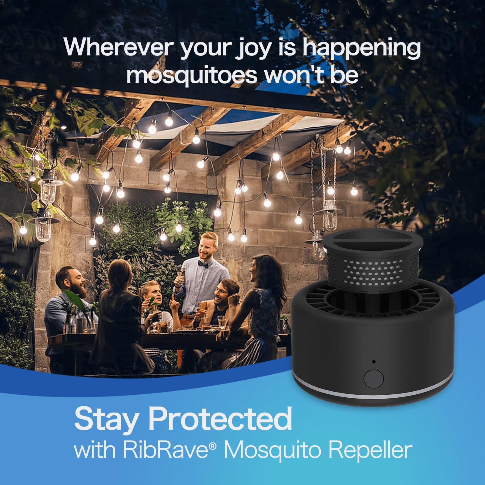 Rechargeable Mosquito Repeller Outdoor Patio Bug Insect Repellent Indoor RibRaveBuy Supplements Australia