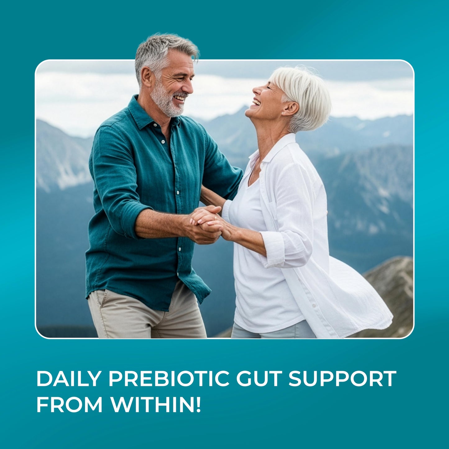 PUREHEALTH Research Improbiome - Prebiotic Fiber - Natural Support for Healthy Gut Prebiotics - Digestive Nutritional Supplements - with Jerusalem Artichoke,