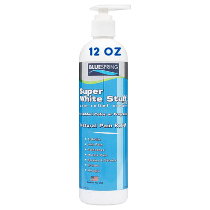 Emu Therapy Super White Stuff OTC 12-oz. Pump Bottle - Natural, Made in USA, Paraben-Free, Works in As Little As 5 Minutes for Joint/Muscle Pain, Backaches, Sprains/Strains, Bruises & More Emu TherapyBuy Supplements Australia