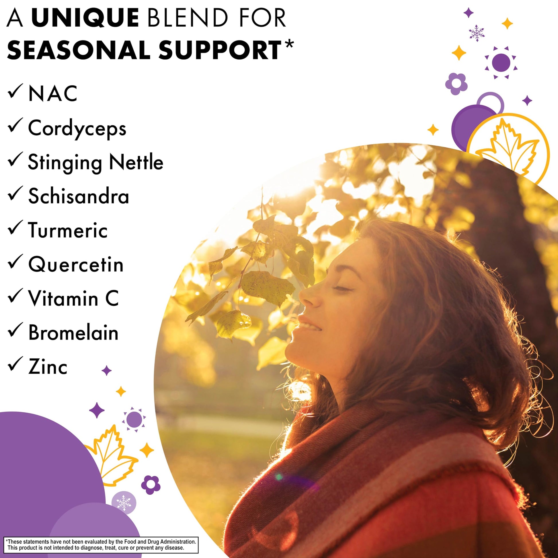 Bluebonnet Nutrition JustBreathe, Seasonal Support*, Non-GMO, Kosher Certified, Gluten-Free, Soy-Free, Dairy-Free, 30 Vegetable Capsules, 15 Servings BlueBonnetBuy Supplements Australia