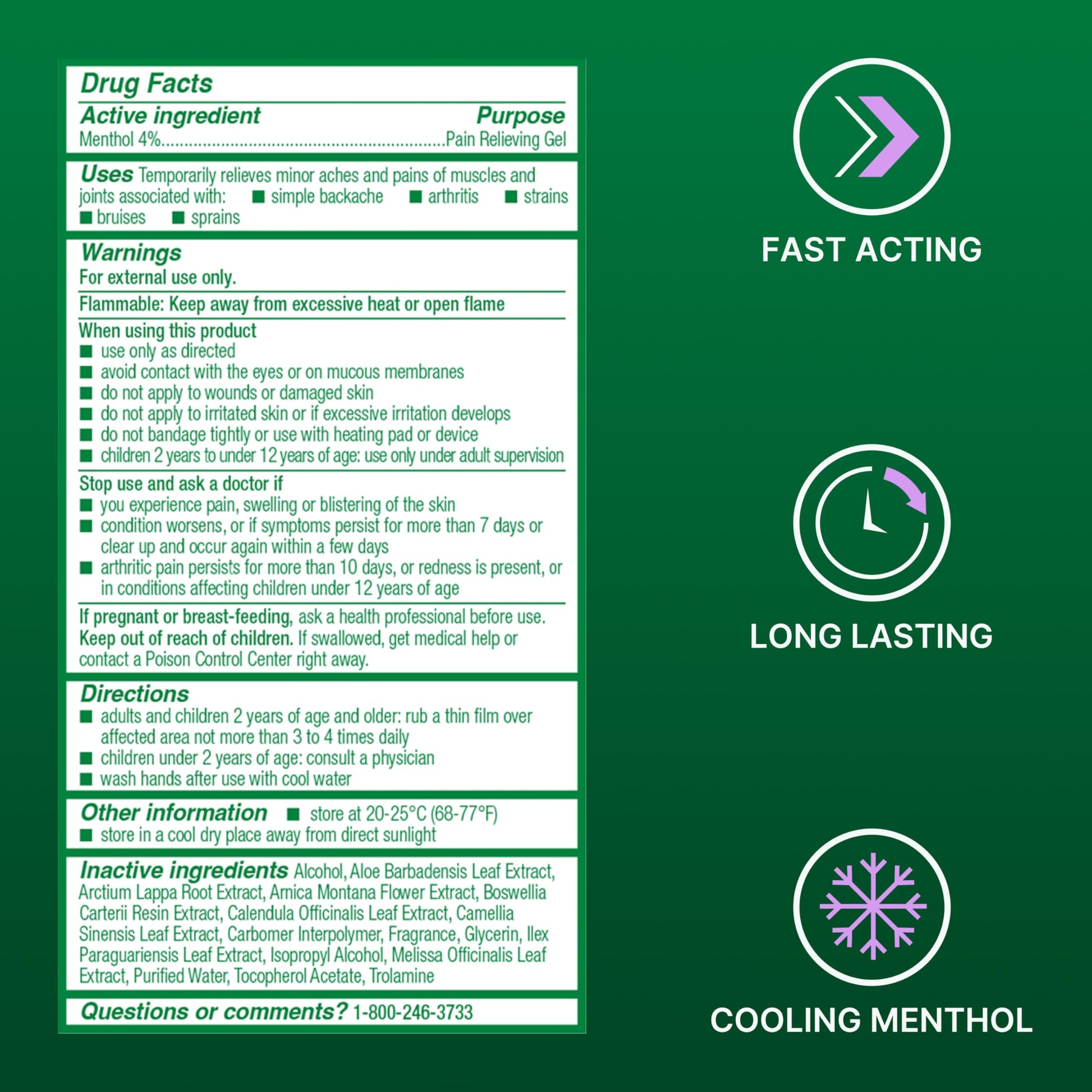 Biofreeze Overnight Gel Pain Relief, Knee & Lower Back Pain Relief, Arthritis Pain Reliever, Neck Pain Relief, Cooling Joint Pain Relief, Lavender Scented Menthol Gel 3 Fl Oz BiofreezeBuy Supplements Australia