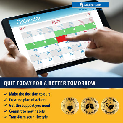 Smoker's Cleanse - Quit Smoking Aid & Respiratory Support - Made in USA NICOLEAF LABSBuy Supplements Australia
