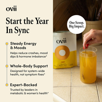 Ovii Metabolic Support for Women – Reducose® White Mulberry with Myo-Inositol & D-Chiro Inositol 40:1 Blend – Hormone Balance, Glucose Support & Appetite Control Supplement – 30 Servings, Tropical OviiBuy Supplements Australia