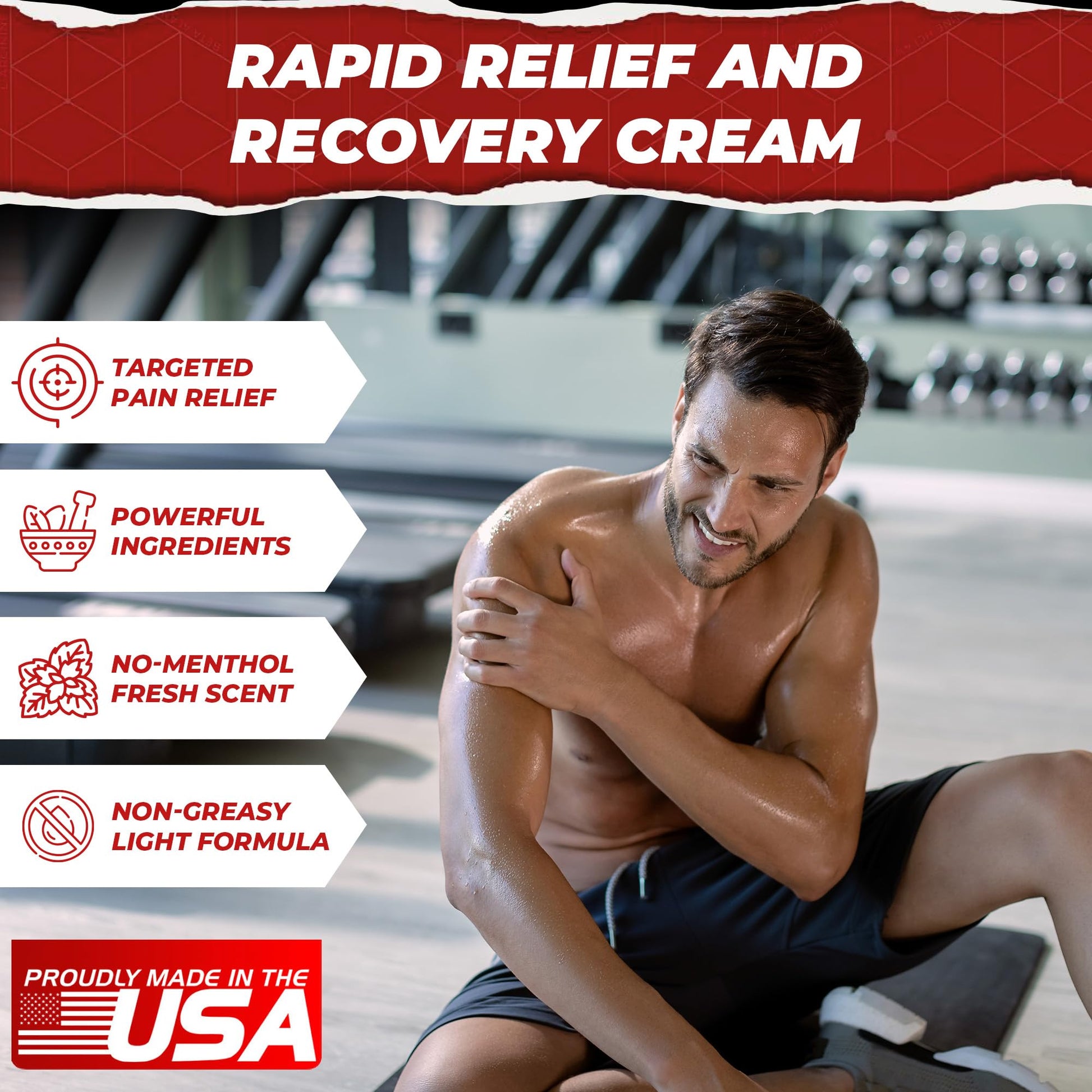 RESCUE PAIN RELIEF & RECOVERY Cream - All-in-One Solution for Back, Neck, Knee, Hand, Foot, and Shoulder Pain - Combines Power of Key Ingredients from Leading Pain Relief CreamProducts - 4 Ounces RESCUE PAIN RELIEF & RECOVERYBuy Supplements Australia