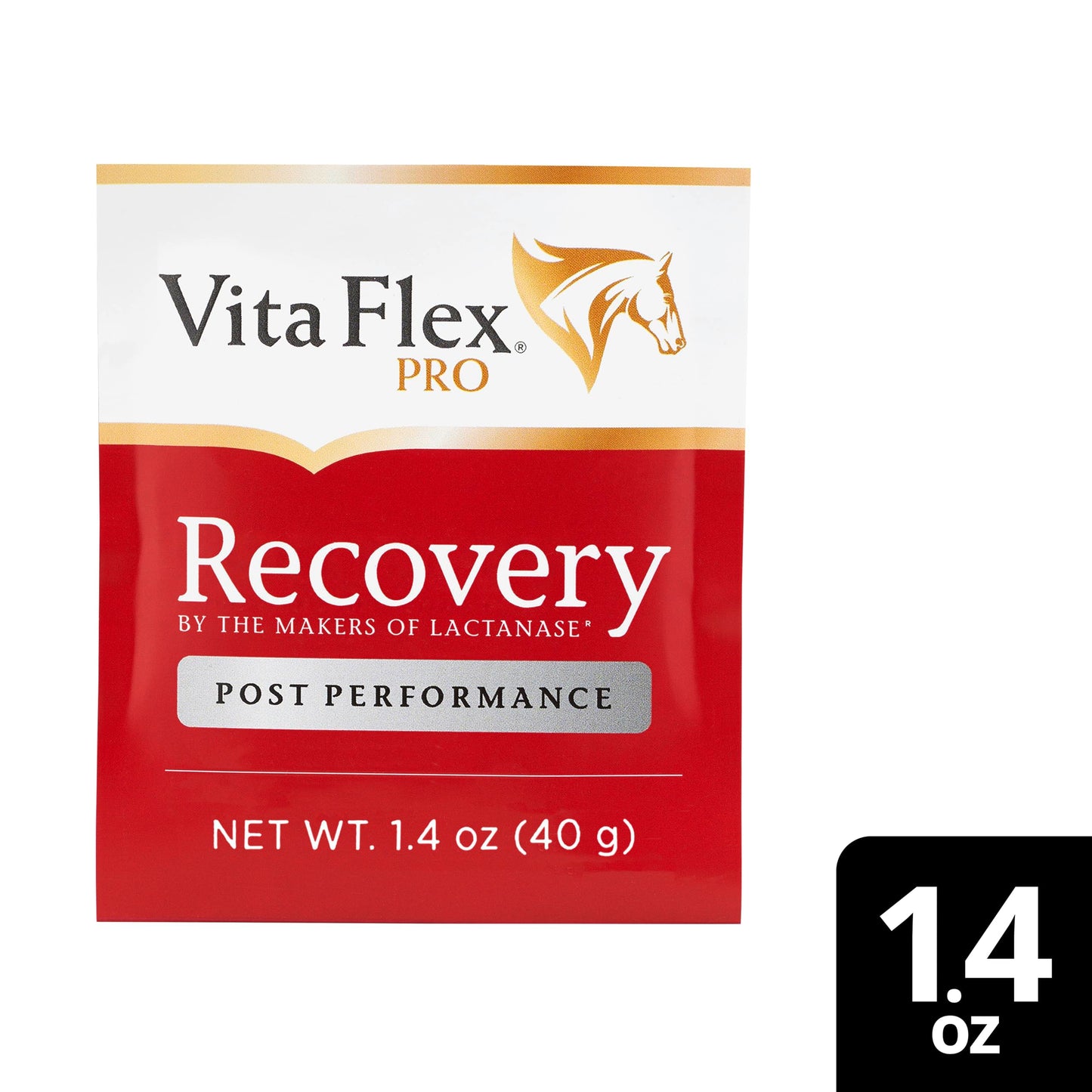 Vita Flex Pro Recovery by the Makers of Lactanase, Post Performance Horse Supplements 40 g, Show Safe Muscle Recovery Supplements, Amino Acids for Horses, Strength & Joint Health Vita FlexBuy Supplements Australia
