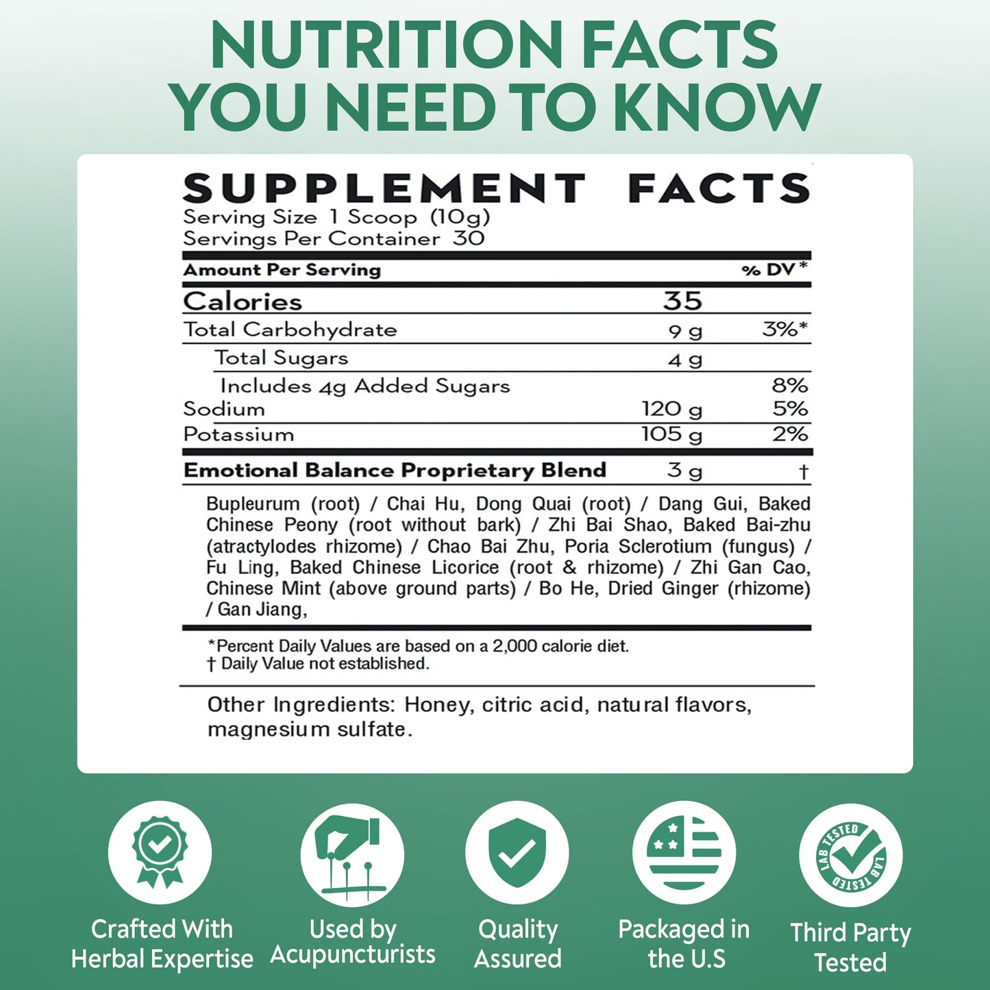 D'AO Labs Emotional Balance - Emotional Balance Powder - Calm & Stress Relief - Effervescent Powder with Apple-Cucumber Flavor - Xiao Yao San Traditional Chinese Herbal - 30 Individual Servings DAO LabsBuy Supplements Australia