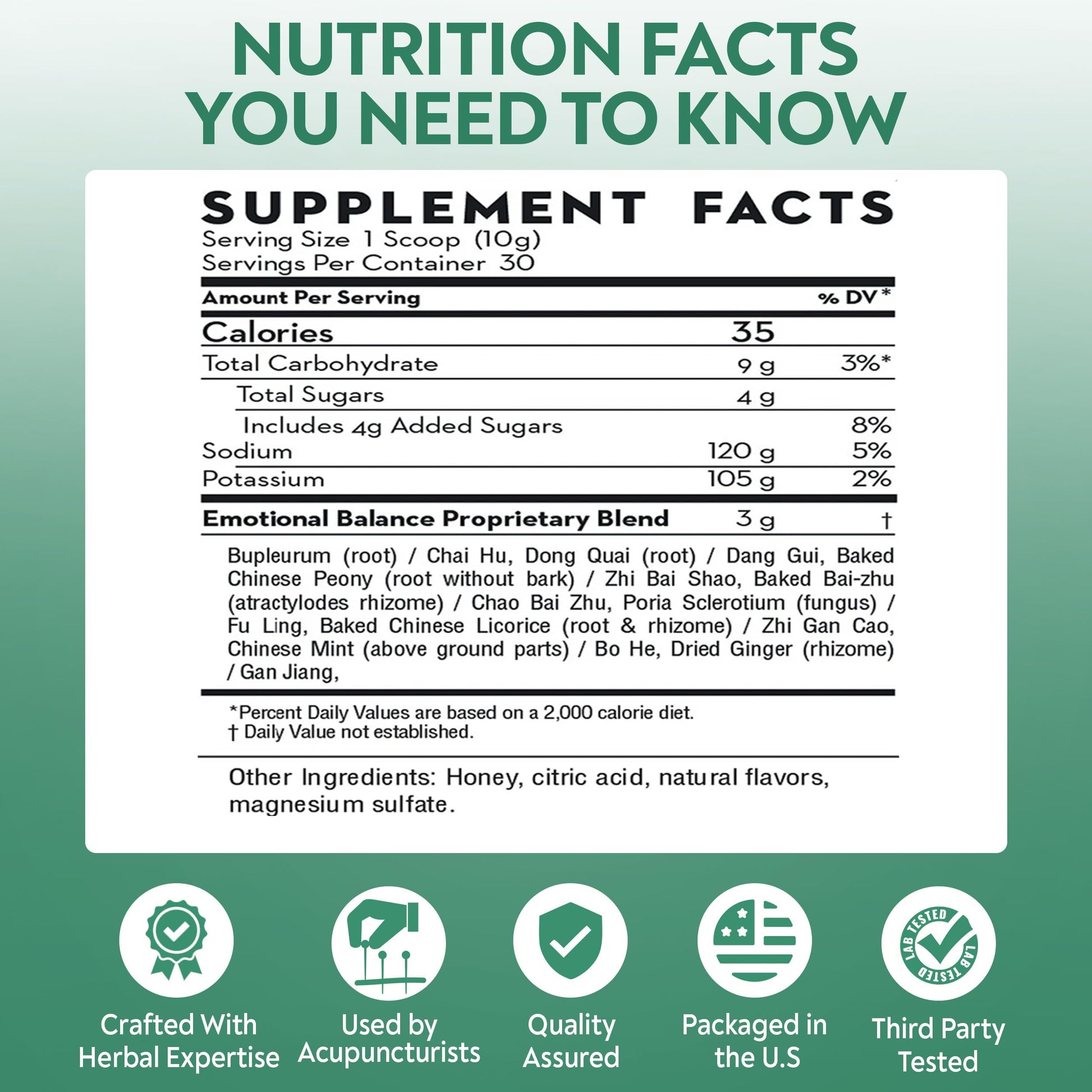 D'AO Labs Emotional Balance - Emotional Balance Powder - Calm & Stress Relief - Effervescent Powder with Apple-Cucumber Flavor - Xiao Yao San Traditional Chinese Herbal - 30 Individual Servings DAO LabsBuy Supplements Australia