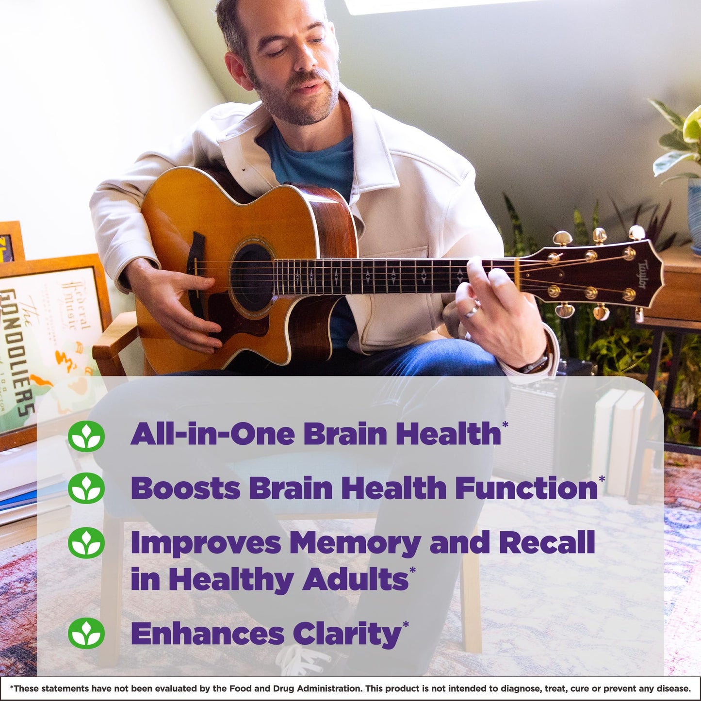 Natrol Cognium Complete, Dietary Supplement for Brain Health, Brain Health Supplements for Adults, 60 Capsules, 30 Day Supply NatrolBuy Supplements Australia
