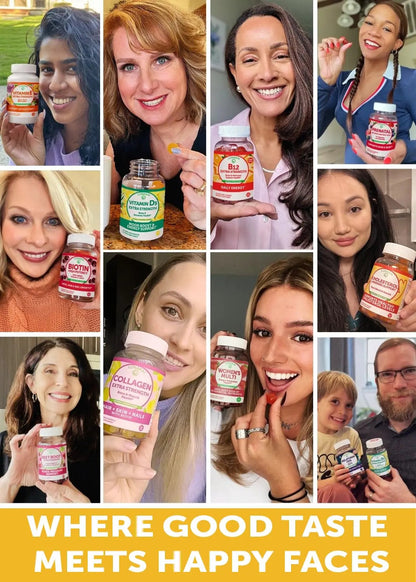 Lunakai USA Made Women’s 50+ Multivitamin & Vitamin D3 Gummies Bundle, Supports Bone, Heart, Immune & Energy Health, Non-GMO, Gluten-Free, Delicious Strawberry & Pineapple Flavors, 60ct Each LunakaiBuy Supplements Australia