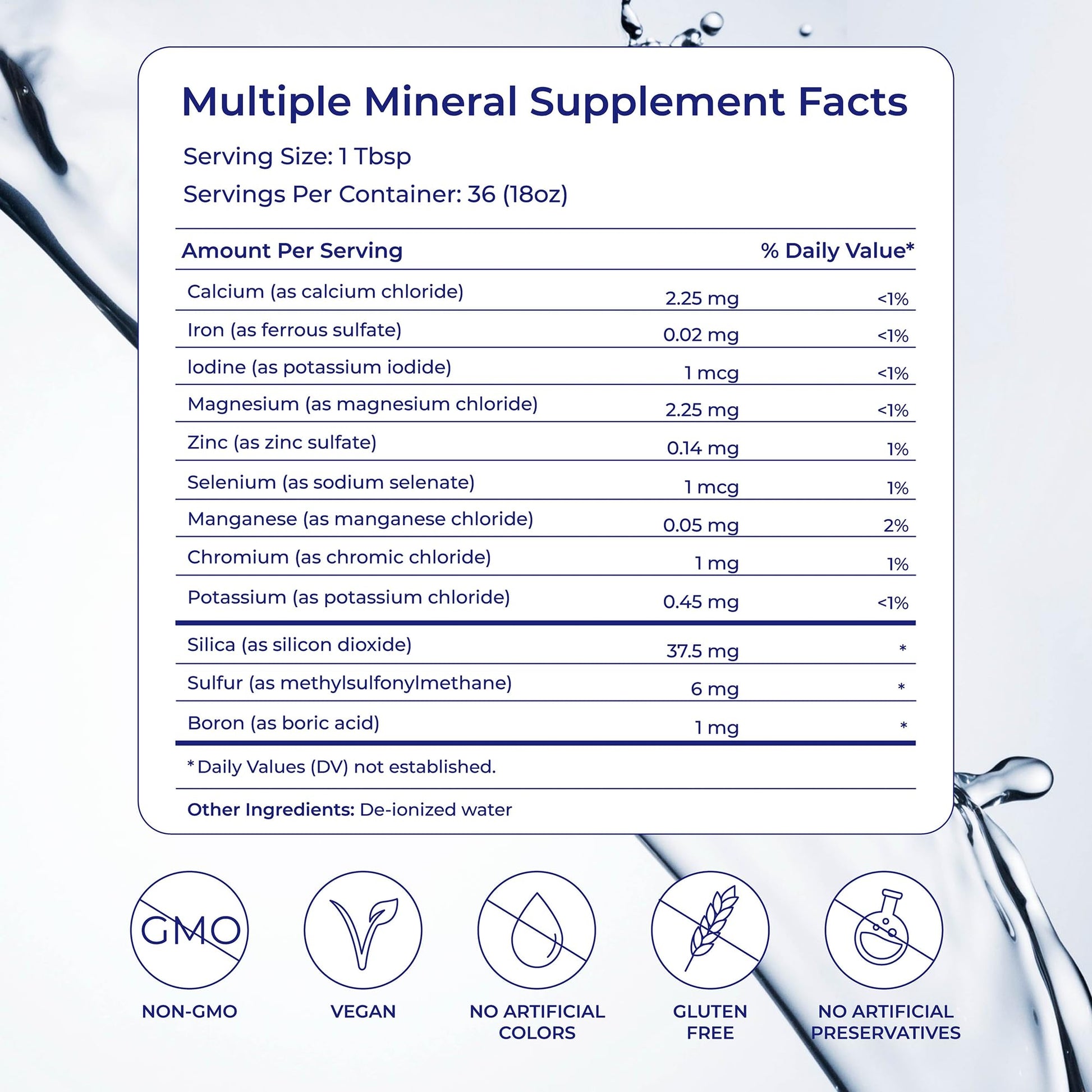 Eidon Multiple Minerals Supplement - Ionic Trace Mineral Drops for Water, with Zinc, Potassium, Chromium, & Magnesium, Natural Liquid Vitamins, Sugar Free & Bioavailable, for Men & Women - 18 oz Eidon Ionic MineralsBuy Supplements Australia