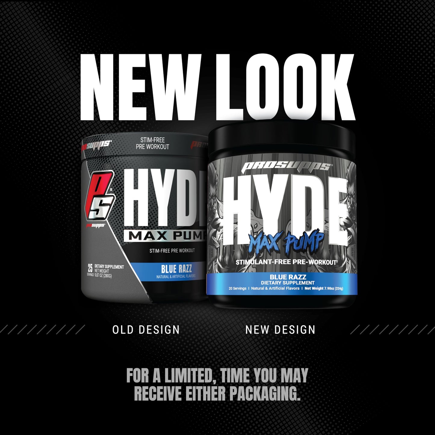 PROSUPPS Hyde Max Pump Pre Workout for Men and Women - Nitric Oxide Supplement PROSUPPSBuy Supplements Australia