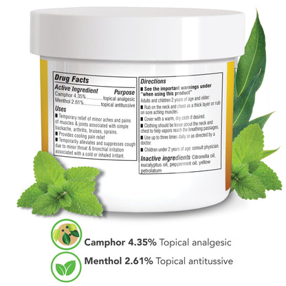 Botanic Choice Eucamint-Pain Relieving Ointment-Muscle, Joints, Sinus, Coughs Botanic ChoiceBuy Supplements Australia