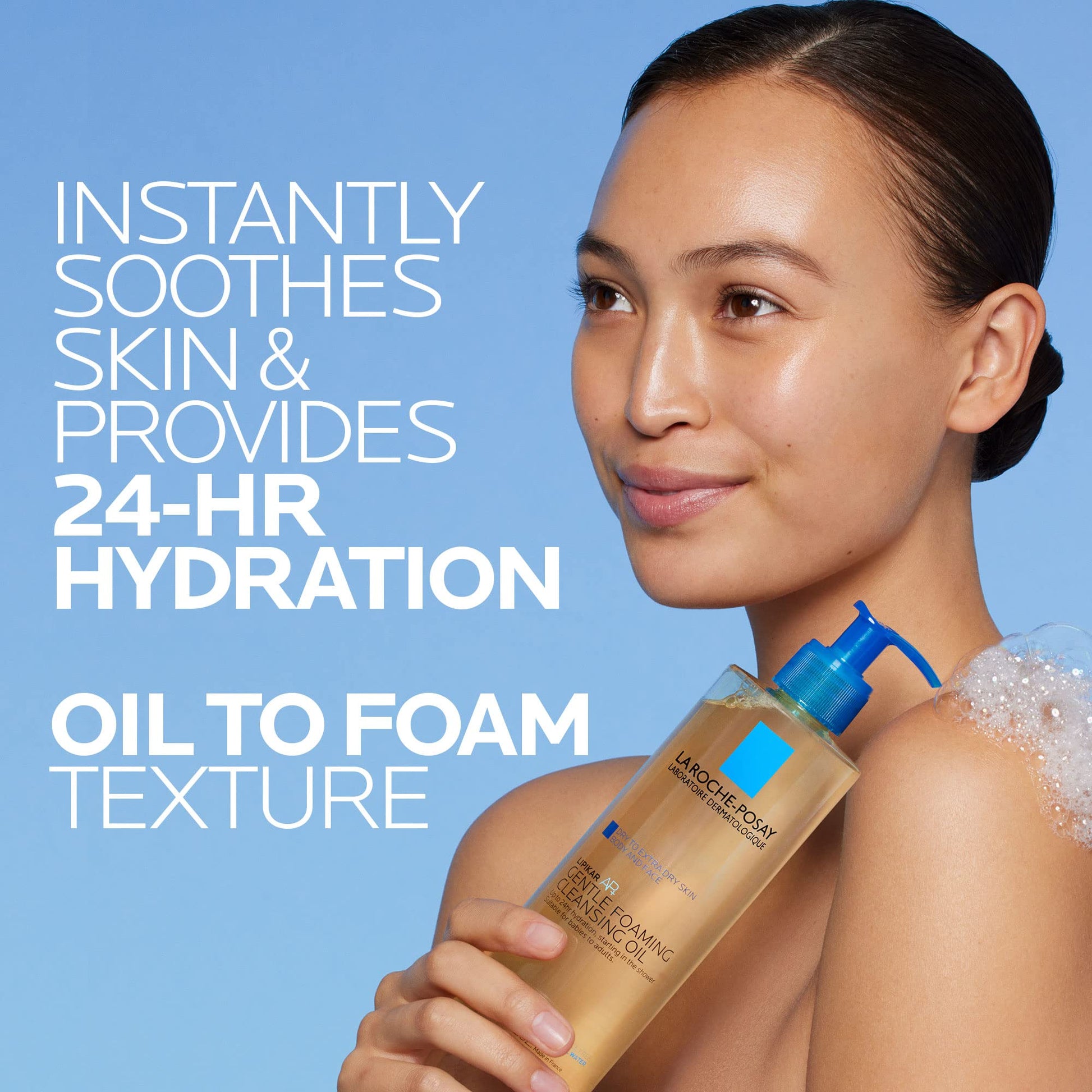 La Roche-Posay NEW Lipikar AP+ Gentle Foaming Cleansing Oil | Gentle Oil La Roche-PosayBuy Supplements Australia