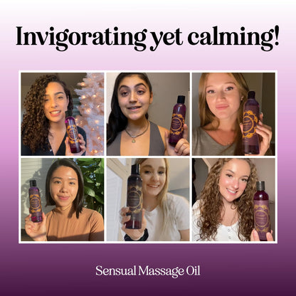 Aromatherapy Sensual Massage Oil for Couples - Relaxing Full Body Massage Oil for Date Maple HolisticsBuy Supplements Australia