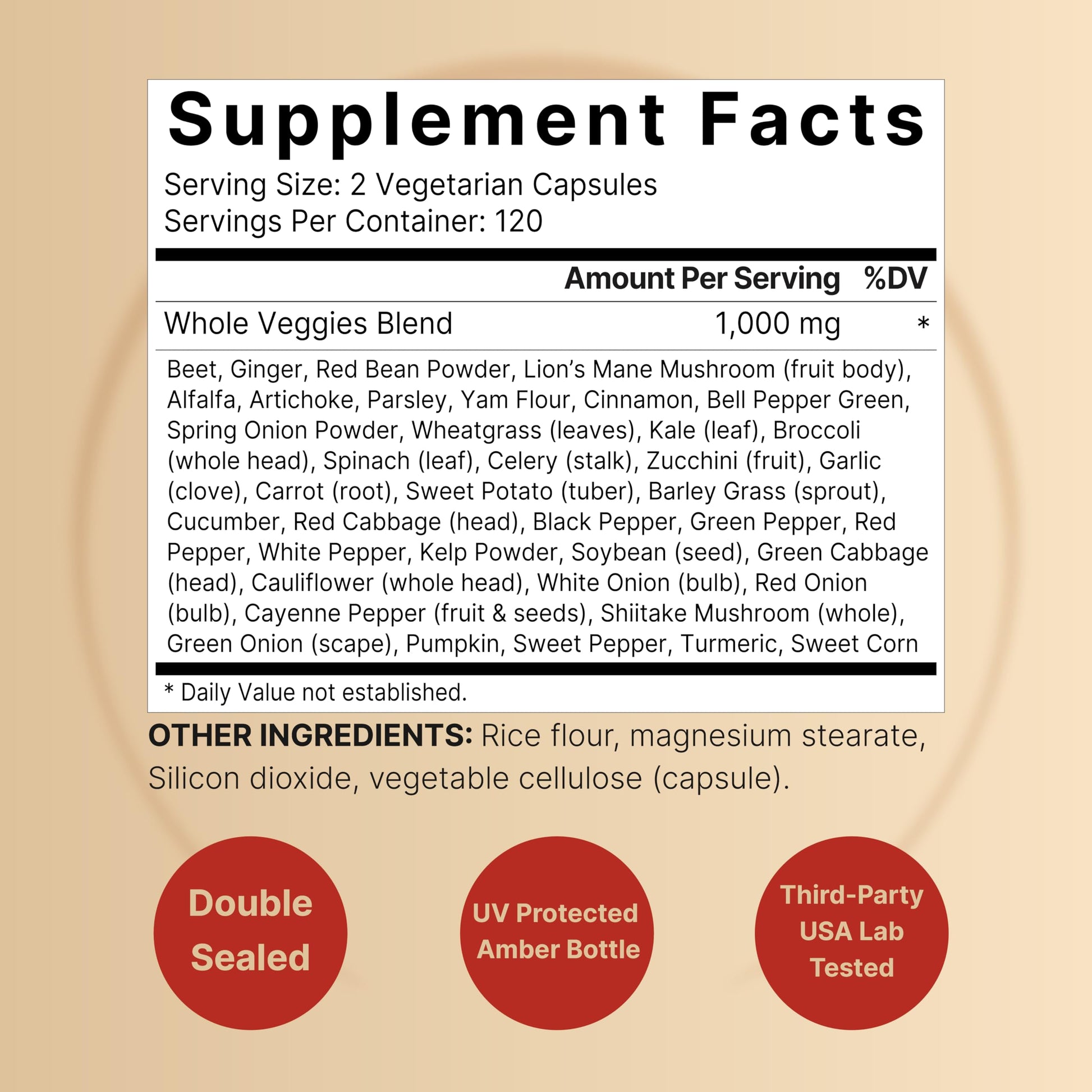 Fruit and Veggies Supplement – 480 Total Vegetarian Capsules | Balance of Natural 40 Whole Fruits & Veggies Blend | Fresh Superfood Formula with Vitamins and Minerals – Non-GMO NatureBellBuy Supplements Australia