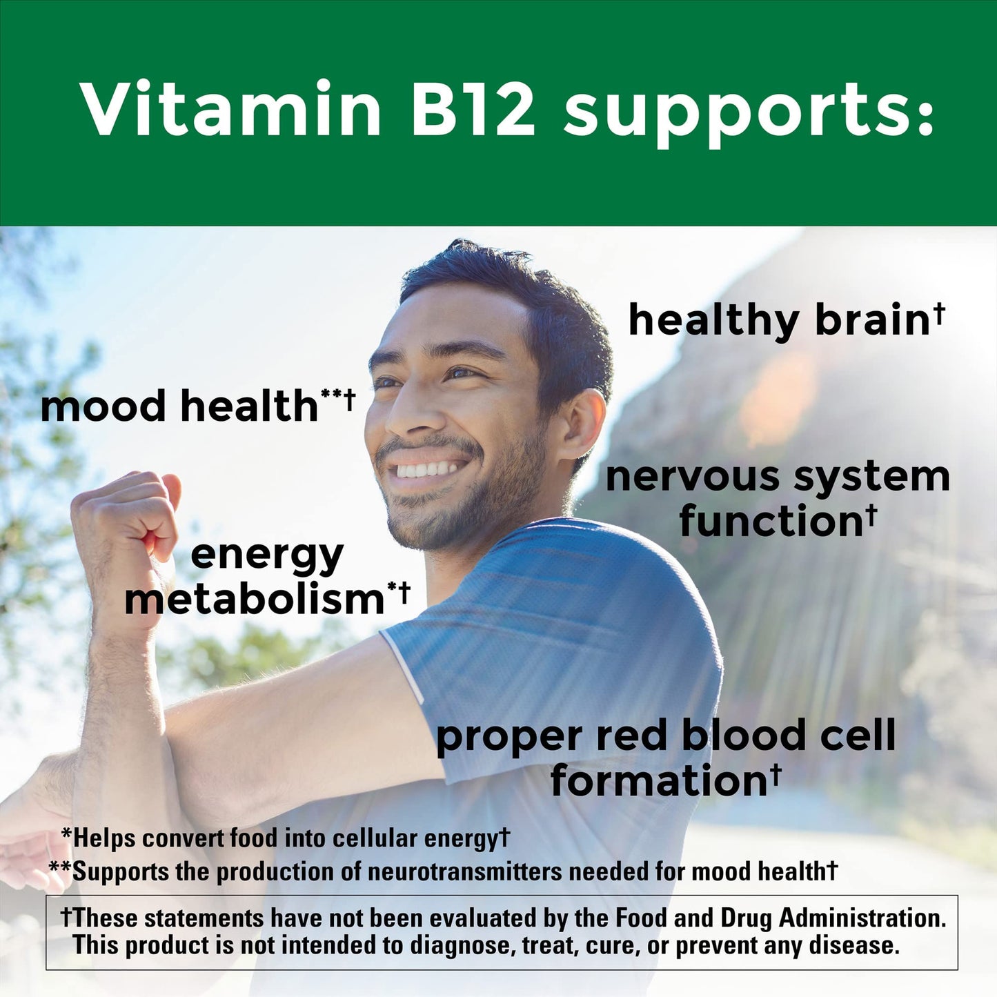 Nature Made Vitamin B12 1000 mcg, Dietary Supplement For Energy Metabolism Support Nature MadeBuy Supplements Australia
