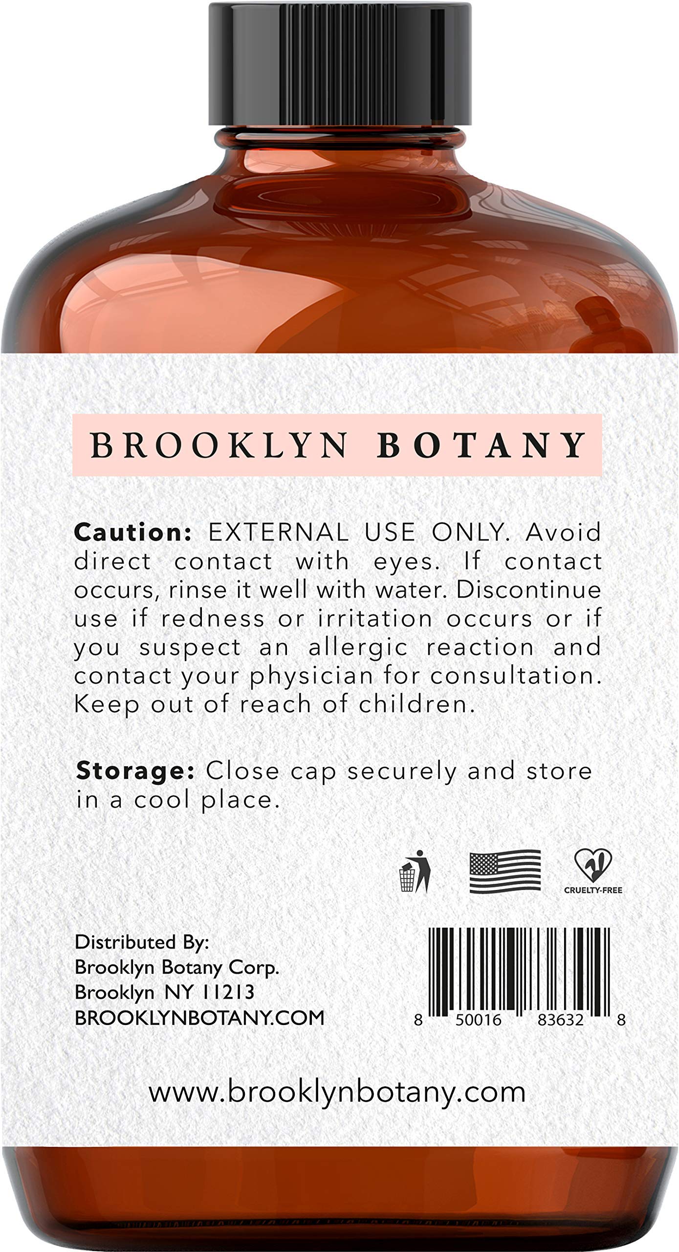 Brooklyn Botany Peppermint Essential Oil - Huge 4 Fl Oz - 100% Pure and Natural - Premium Grade Brooklyn BotanyBuy Supplements Australia