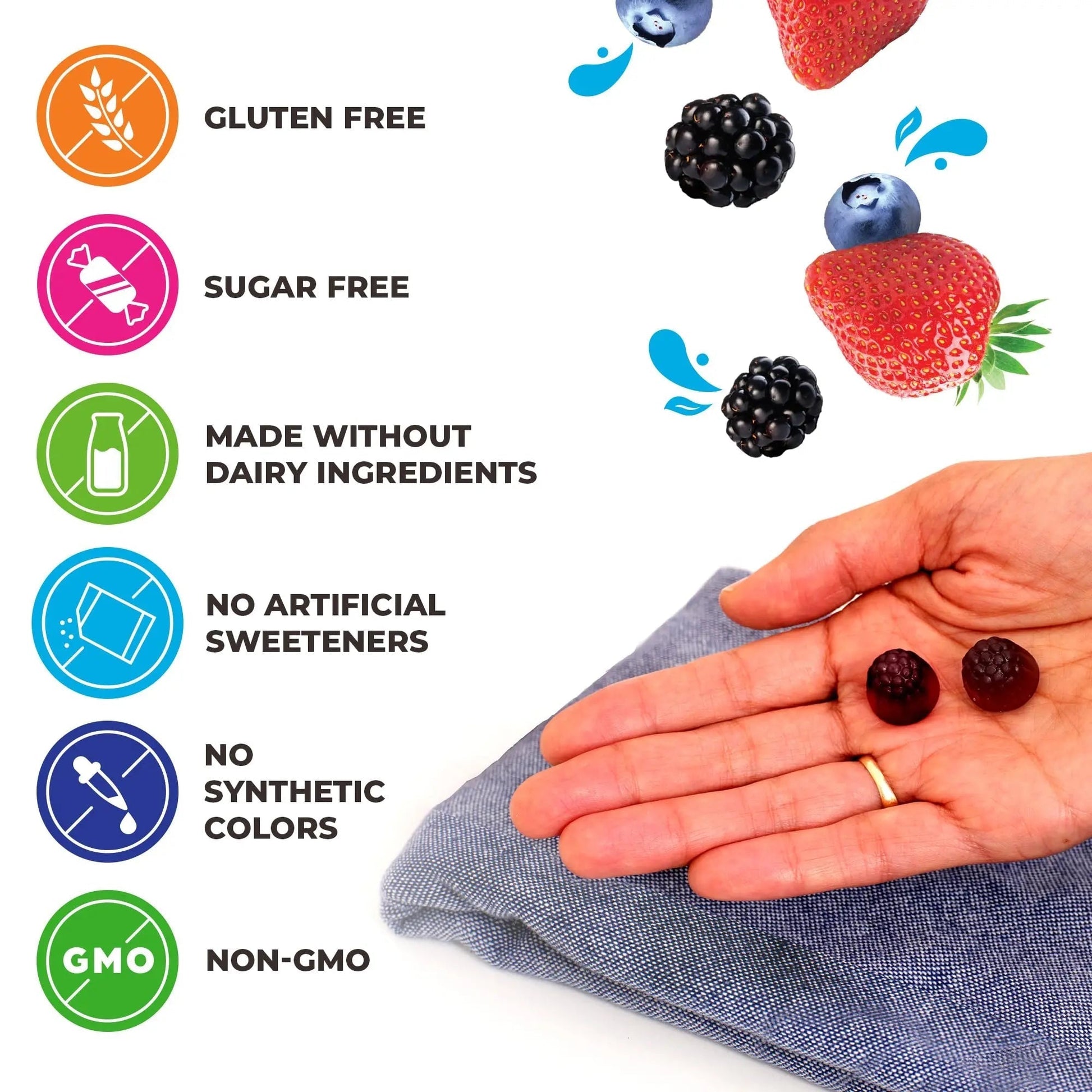 Orgain Kids Sugar Free Multivitamin Gummies, Vegan & Plant Based, 50 Superfoods, 15 Vitamins and Minerals, Immune Support and 3g of Fiber OrgainBuy Supplements Australia
