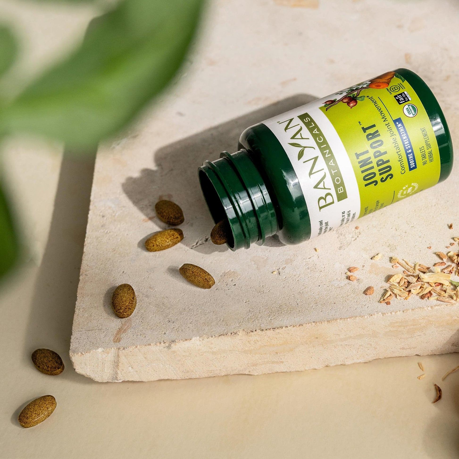 Banyan Botanicals Organic Joint Support–Advanced Mobility & Flexibility Supplement with Boswellia,Guggulu Resin & Turmeric–Natural Lubrication for Cartilage, Bones & Muscles-90 Tablets-USDA Organic Banyan BotanicalsBuy Supplements Australia