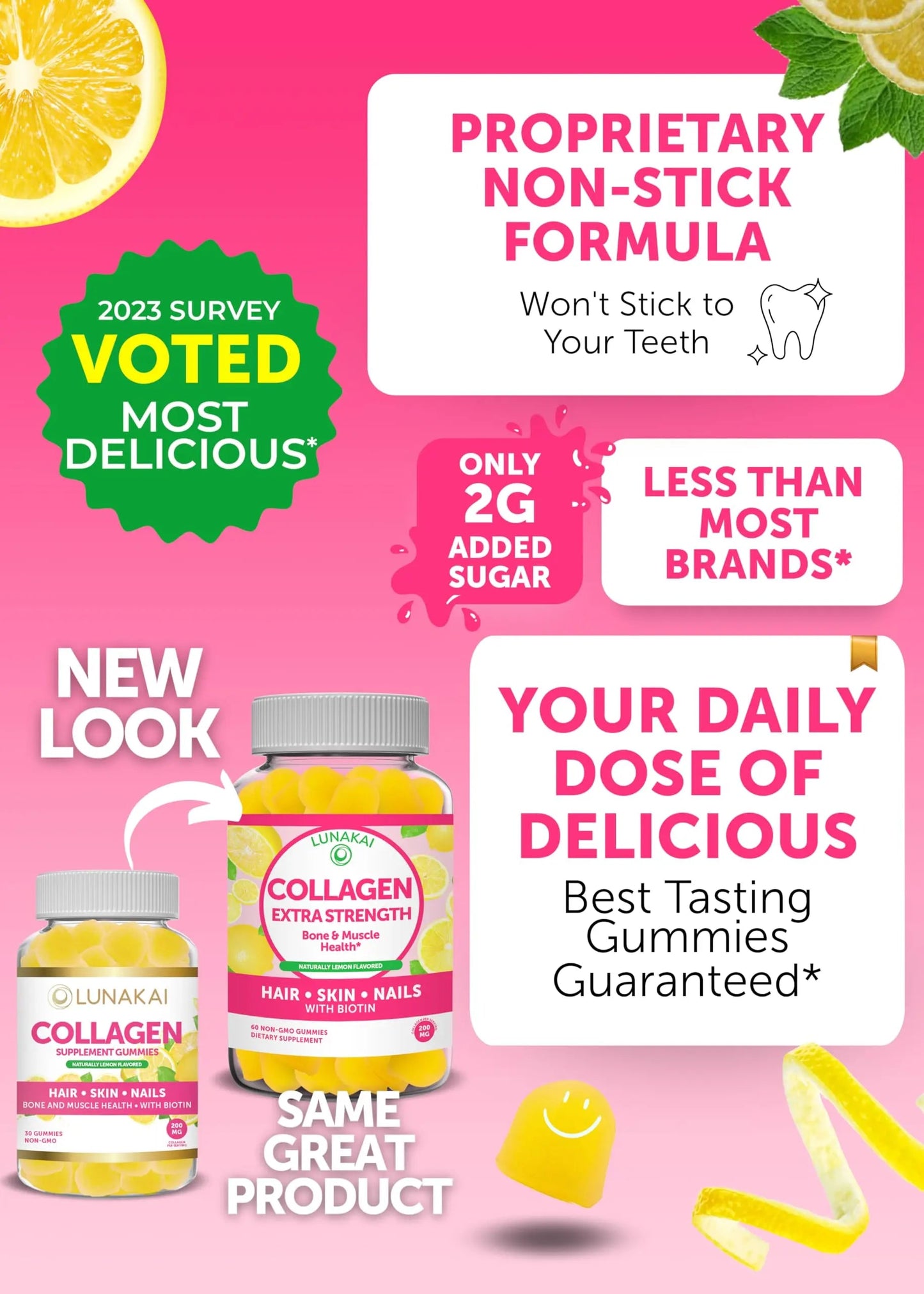 Lunakai Collagen and Women's Multivitamin Gummies Bundle - Non-GMO Anti Aging Supplements with Biotin, Zinc, Vitamin C and E LunakaiBuy Supplements Australia